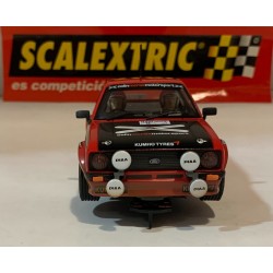 SLOT CAR SCX SCALEXTRIC 64700 FORD ESCORT MKII -11 McRAE DIRT EFFECT