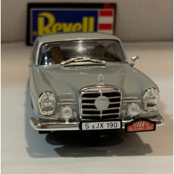 SLOT CAR REVELL 08338 MERCEDES BENZ 220 SE -128 WINNER RALLY MONTE CARLO 1960