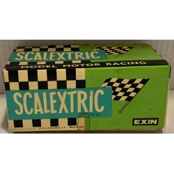 SCALEXTRIC EXIN C-4050 CHEVROLET CORVETTE DRAGSTER ROJO CAJA BOX VACIA