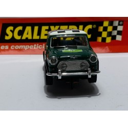 SLOT CAR SCX SCALEXTRIC 6396 MINI COOPER -55 VERDE