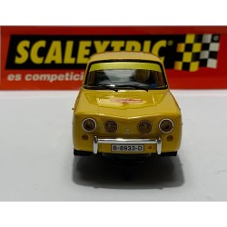 SLOT CAR SCX SCALEXTRIC 6480 RENAULT 8 TS -217 YELLOW