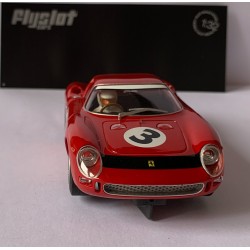 SLOT CAR FLY FLYSLOT F02102 FERRARI 250LM -3 12H SURFERS PARADISE 1966 J.STEWART