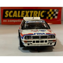 SLOT CAR SCX SCALEXTRIC 6454 LANCIA DELTA HF -1 FINA D.AURIOL-B.OCCELLI