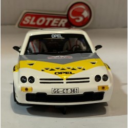 SLOT CAR SLOTER 9505 OPEL MANTA 400 -3 OFICIAL TEAM GUY FREQUELIN-TILBER