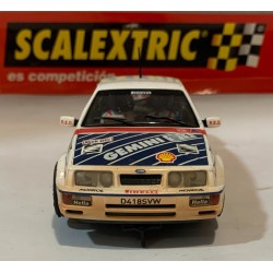 SLOT CAR SCX SCALEXTRIC 65050 FORD SIERRA COSWORTH -1 McRAE DIRT EFFECT