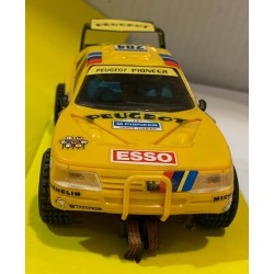 SLOT CAR SCX SCALEXTRIC EXIN 6420 PEUGEOT 405 -204 PEUGEOT  TT AMARILLO VATANEN