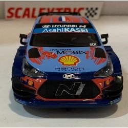 SLOT CAR SCX SCALEXTRIC U10500S300 HYUNDAI i-20 WRC -9 TURKIYE S.LOEB-D.ELENA