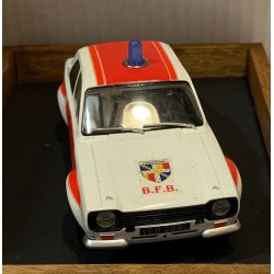 SLOT CAR BUM SLOT 2289 FORD ESCORT MKI CHIEF FIRE BRIGADE LTED.ED 12 UN.