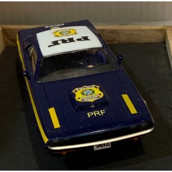 SLOT CAR BUM SLOT 2300 DODGE CHALLENGER POLICIA + 2 FIGURAS  LTED.ED 12 UN.