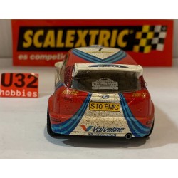 SLOT CAR SCX SCALEXTRIC FORD FOCUS WRC -7 MONTECARLO 99  Mc RAE EFECTO BARRO