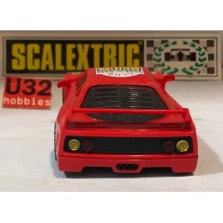 SLOT CAR SCX SCALEXTRIC  EXIN TYCO 8345 FERRARI F40 -60 CLUB SCALEXTRIC 1994