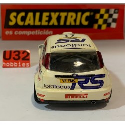 SLOT CAR SCX SCALEXTRIC  FORD FOCUS WRC -17 RS MARTIN-PARK DECORACION ARTESANAL