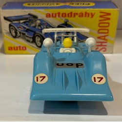 SLOT CAR ITES UOP SHADOW -17 CAN-AM AZUL CON CAJA