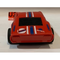 SLOT CAR TROBY LAMBORGHINI MIURA  -4 ROJO