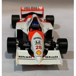 SLOT CAR SCALEAUTO SC-6265 McLAREN MP4/5B  -28 F1 1990 GERHARD BERGER