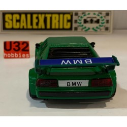 SLOT CAR SCX SCALEXTRIC EXIN 4063 BMW M1 -47  PRIMERA SERIE VERDE