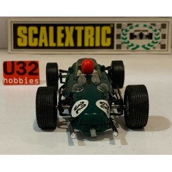 SLOT CAR SCX SCALEXTRIC EXIN C-39 FERRARI 156 SHARKNOSE -32 VERDE GUIA MOVIL