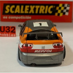 SLOT CAR SCX SCALEXTRIC 6093 SEAT LEON -1 COPA LEON 2002