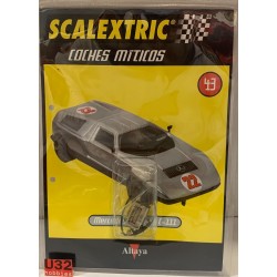 SLOT CAR SCALEXTRIC ALTAYA COCHES MITICOS MERCEDES WANKEL C111 -22 4 FASCICULOS