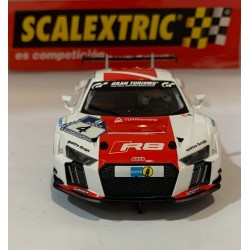 SLOT CAR SCX SCALEXTRIC A10225S300  AUDI R8 LMS -4 24H NBR BASSENG-STIPPLER