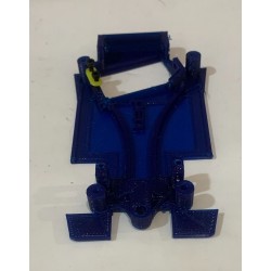 U3D CHASIS 3D LANCIA 037 ANGLEWINDER AZUL FLY