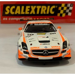 SLOT CAR SCX SCALEXTRIC A10071S300 MERCEDES SLS GT3 -11 SONAX T.KOTSKA-MACHITSKI