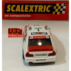 SLOT CAR SCX SCALEXTRIC 6000 MITSUBISHI LANCER EVO V COSTA BRAVA T.MAKKINEN