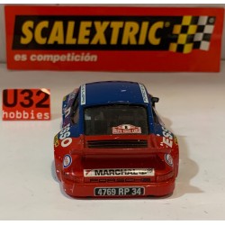 SLOT CAR SCX SCALEXTRIC ALTAYA CARROCERIA PORSCHE 911 CARRERA RS -8 ESSO THERIER