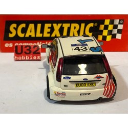 SLOT CAR SCX SCALEXTRIC 6162 FORD FIESTA JWRC -43 J.M.LATVALA