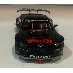 SLOT CAR SCALEAUTO SC-6349R CALLAWAY C7R FULL CARBON PRESENTATION