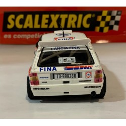 SLOT CAR SCX SCALEXTRIC 6454 LANCIA DELTA HF -1 FINA D.AURIOL-B.OCCELLI