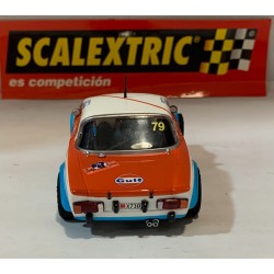 SLOT CAR SCX SCALEXTRIC 6377 FIAT 124 SPYDER -19 GULF S.PARRINI