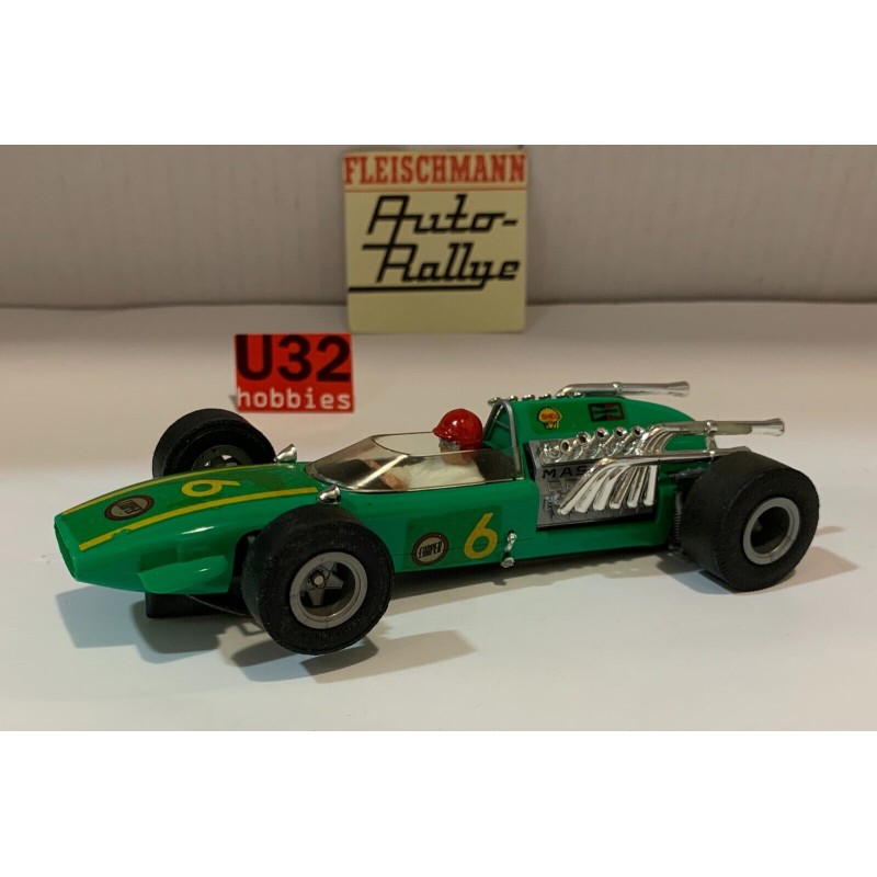 SLOT CAR FLEISCHMANN AUTO RALLYE 3206619 COOPER MASERATI T86B -6 1968-1969 VERDE