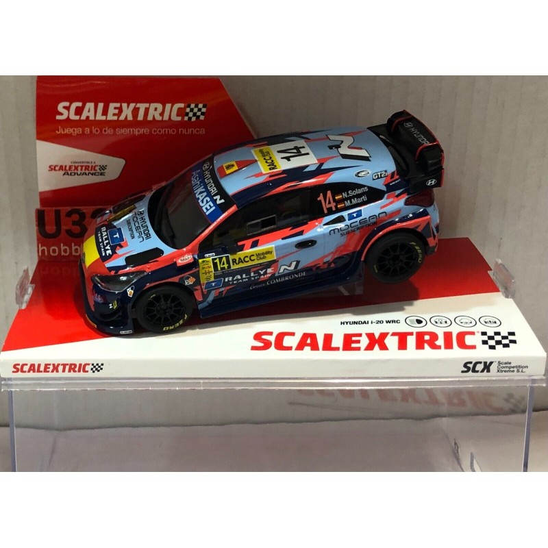 SCALEXTRIC U10429S300 HYUNDAI I-20 WRC -14 SOLANS