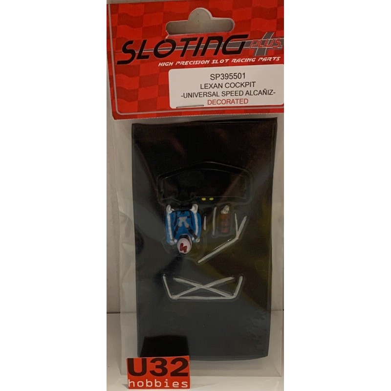 SLOTING PLUS SP395501 INTERIOR RALLY UNIVERSAL SPEED ALCAÑIZ DECORADO LEXAN