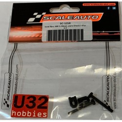 SCALEAUTO SC-1218 SEMI EJES 3DP PARA CHASIS IN FLEX 2.0 2.38mm