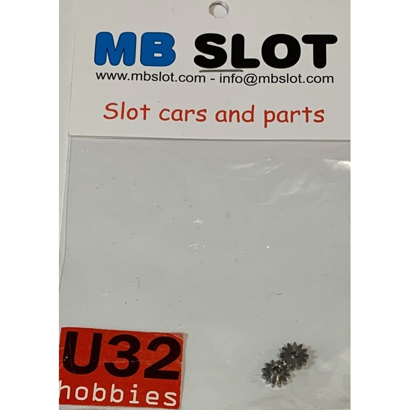 MB SLOT 08012 PIÑON 12D DIAMETRO 7.5mm ACERO ANGLEWINDER 2 UNIDADES