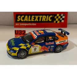 SLOT CAR SCX SCALEXTRIC  6186 SEAT TOLEDO CUPRA -9  RED BULL JORDI GENE