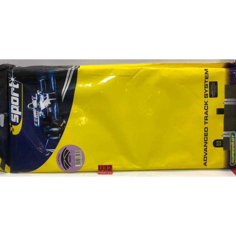 SUPERSLOT SPORT H8203 CAMBIO DE PISTA EN CURVA 2 UNIDADES SCALEXTRIC UK