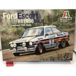 ITALERI 3650 KIT 1/24 FORD ESCORT RS1800 MKII LOMBARD RAC RALLY A.VATANEN