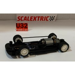 SCALEXTRIC CHASIS COMPLETO MOTOR + EJES FORD PUMA WRC S.LOEB