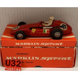 SLOT CAR MARKLIN 1301 FERRARI SUPERSQUALO -10 F1 1956 E.CASTELLOTTI