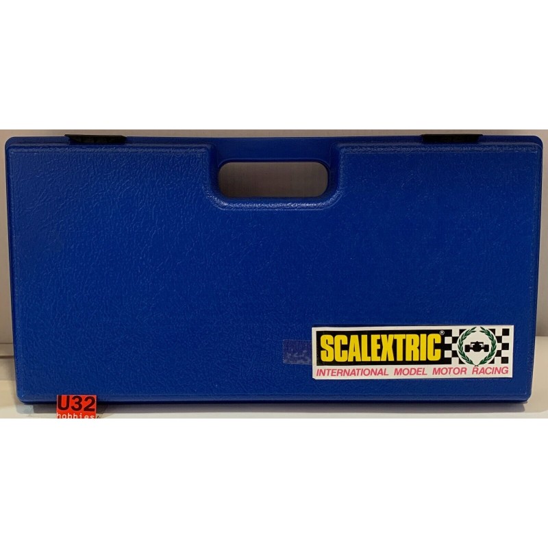 SLOT CAR SCX SCALEXTRIC EXIN MALETA PORTA COCHES AZUL