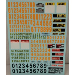 CARPENA DECALS CRP-C24155 CALCA PLACAS RALLY ALEMANIA-AUSTRALIA 2013  1/24