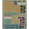 CARPENA DECALS CRP-C24155 CALCA PLACAS RALLY ALEMANIA-AUSTRALIA 2013  1/24