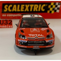 SLOT CAR SCX SCALEXTRIC C-6158 CITROEN C4 WRC -1 MONTE CARLO 2007 SEBASTIAN LOEB