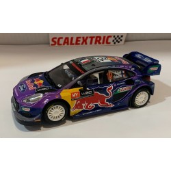 SLOT CAR SCALEXTRIC ADVANCE E10451S300 FORD PUMA WRC- 19 RALLY S.LOEB-L.GALMICHE