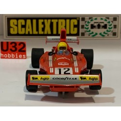 SLOT CAR SCX SCALEXTRIC EXIN C-4052 FERRARI 312 B3 -12 F1 1974 ROJO C. REGAZZONI