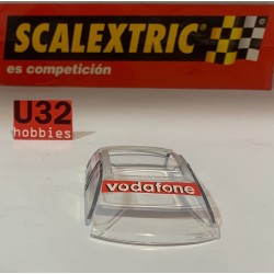 SCALEXTRIC CRISTAL PARABRISAS AUDI A4 DTM SIEMENS  REF 6192