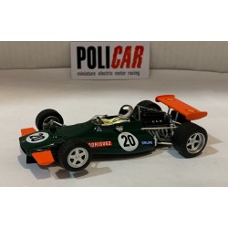 SLOT CAR POLICAR CAR08C BRM P153 -20 F1 SOUTH AFRICA GP 1970 PEDRO RODRIGUEZ